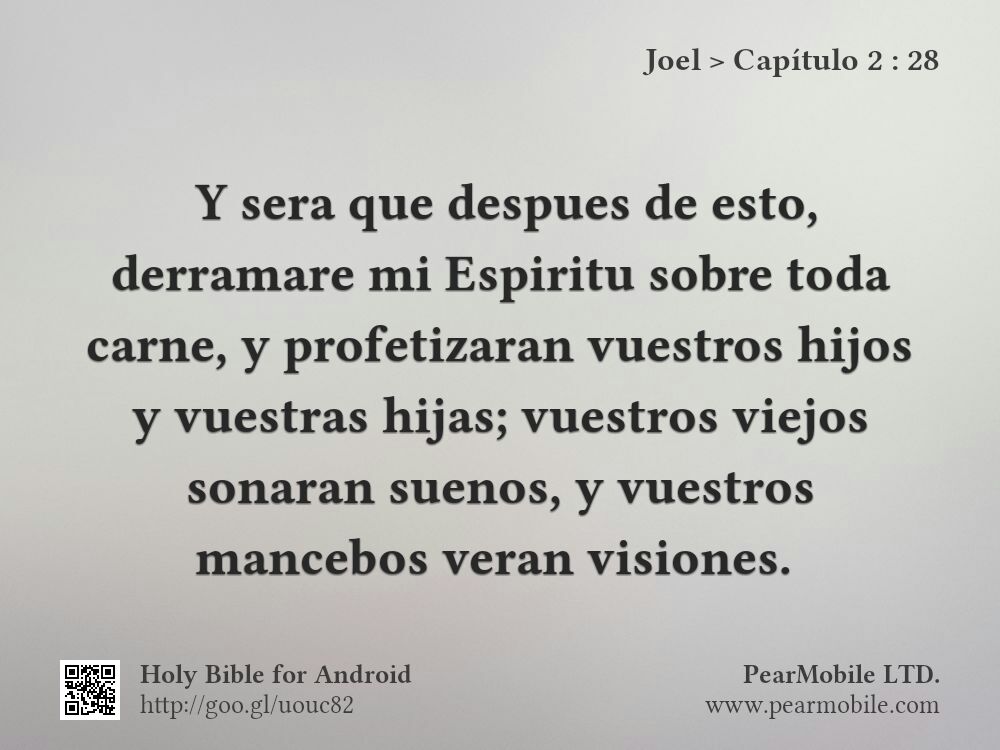 Joel, Capítulo 2:28